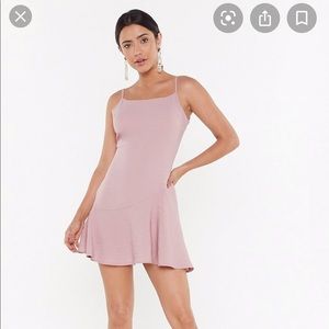 NASTY GAL Pink Mini Dress